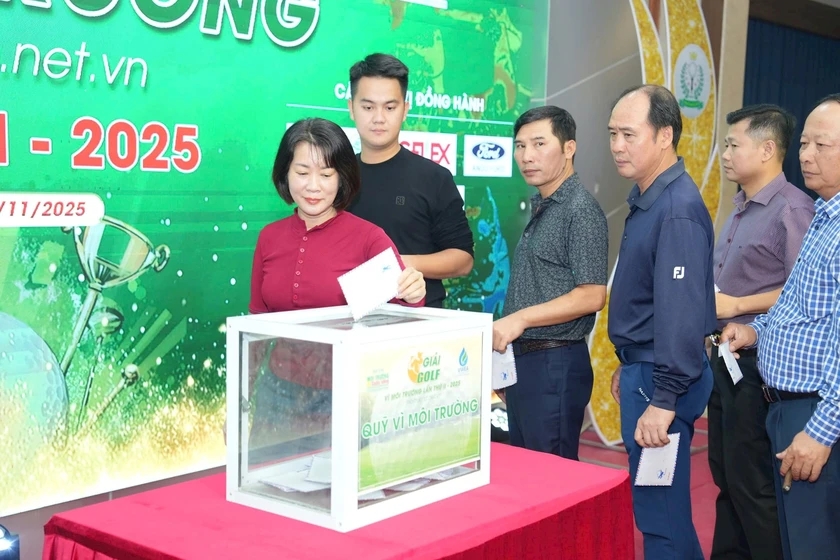 Tỏa sáng tinh thần nhân ái tại Giải Golf “Vì Môi Trường” lần II - Ảnh 1.