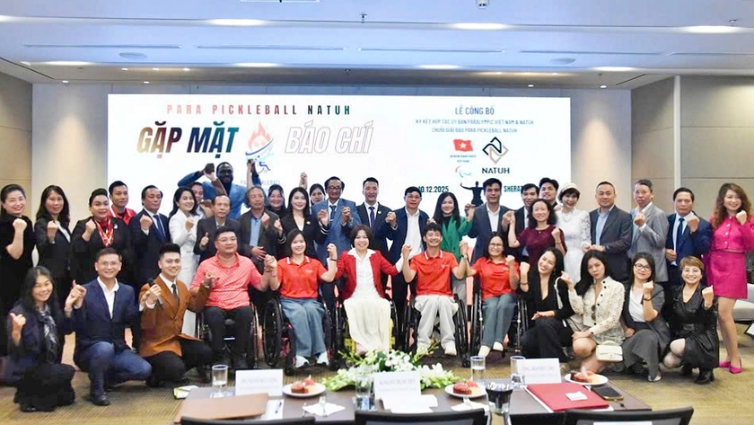 Chuỗi giải ParaNatuh Pickleball chủ đề "Thể thao hòa nhập" - Ảnh 2.