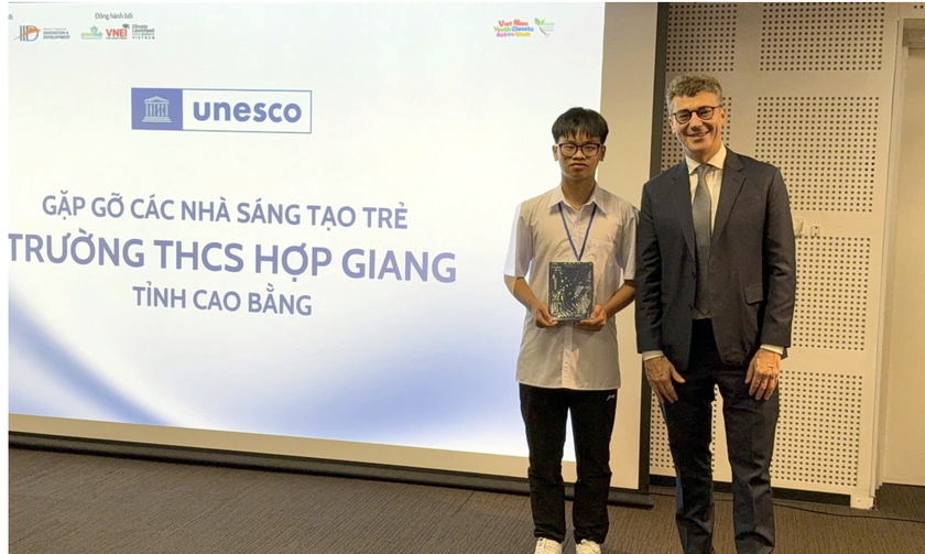 Nam sinh lớp 10 sở hữu "tấm vé" công dân toàn cầu - Ảnh 3.