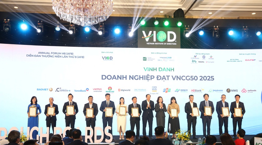 Hai giải thưởng uy tín ghi nhận nỗ lực minh bạch trong hoạt động quản trị của VietinBank - Ảnh 3.