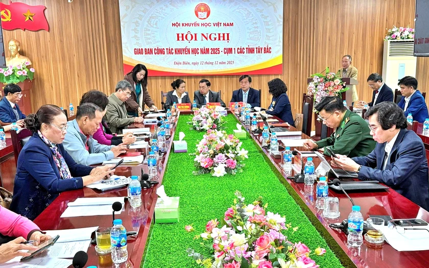 Giao ban công tác khuyến học cụm I các tỉnh vùng Tây Bắc năm 2025 - Ảnh 2.