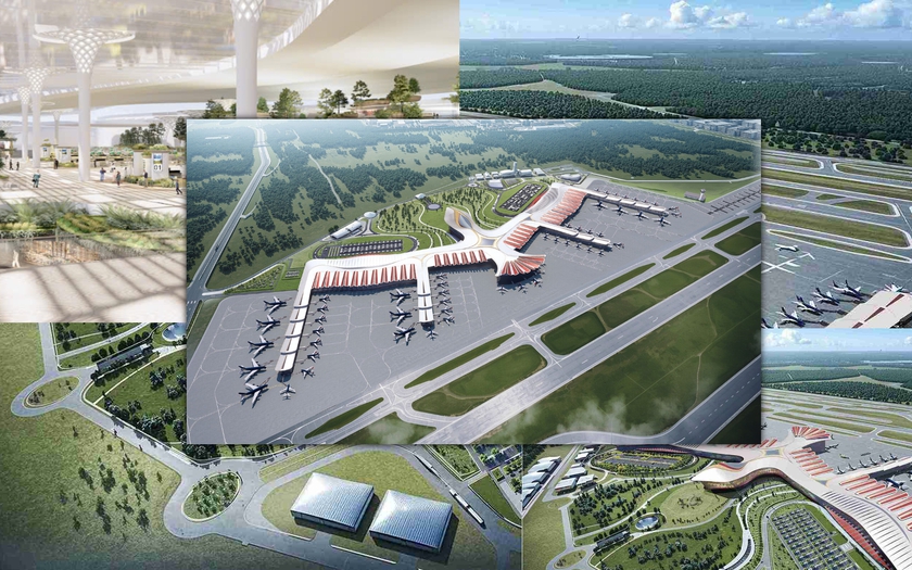 Cảng hàng không quốc tế Phú Quốc sẽ trở thành cửa ngõ ấn tượng, hiện đại, tiện nghi tại đảo ngọc. Ảnh: BT