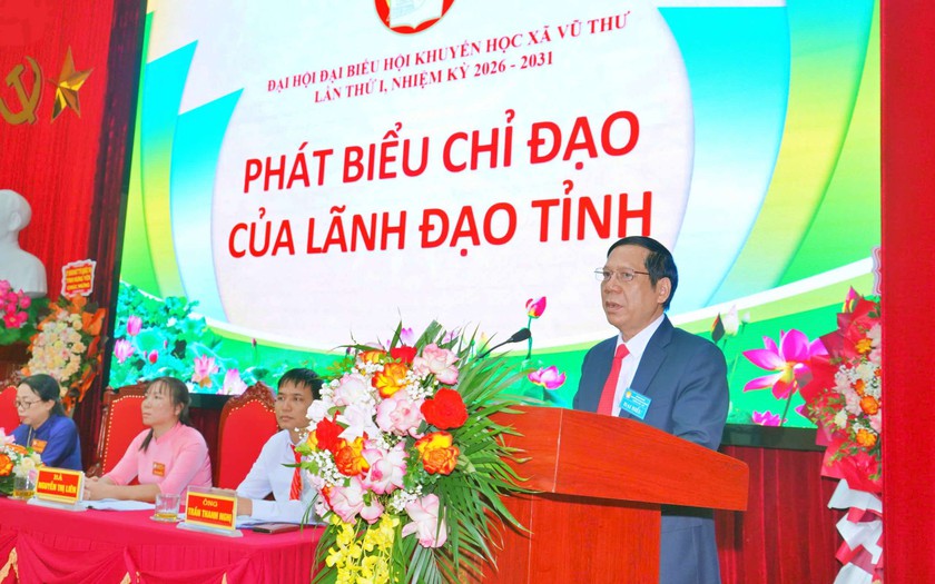 Hội Khuyến học xã Vũ Thư (Hưng Yên) tổ chức đại hội điểm khuyến học - Ảnh 2.