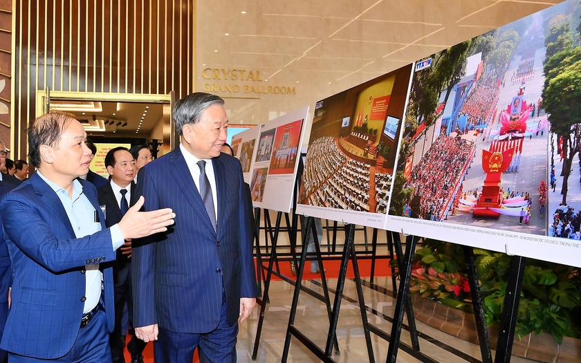 Tổng B&iacute; thư T&ocirc; L&acirc;m: X&acirc;y dựng đội ngũ c&aacute;n bộ tuy&ecirc;n gi&aacute;o v&agrave; d&acirc;n vận "chuy&ecirc;n t&acirc;m, thạo việc" - Ảnh 1.