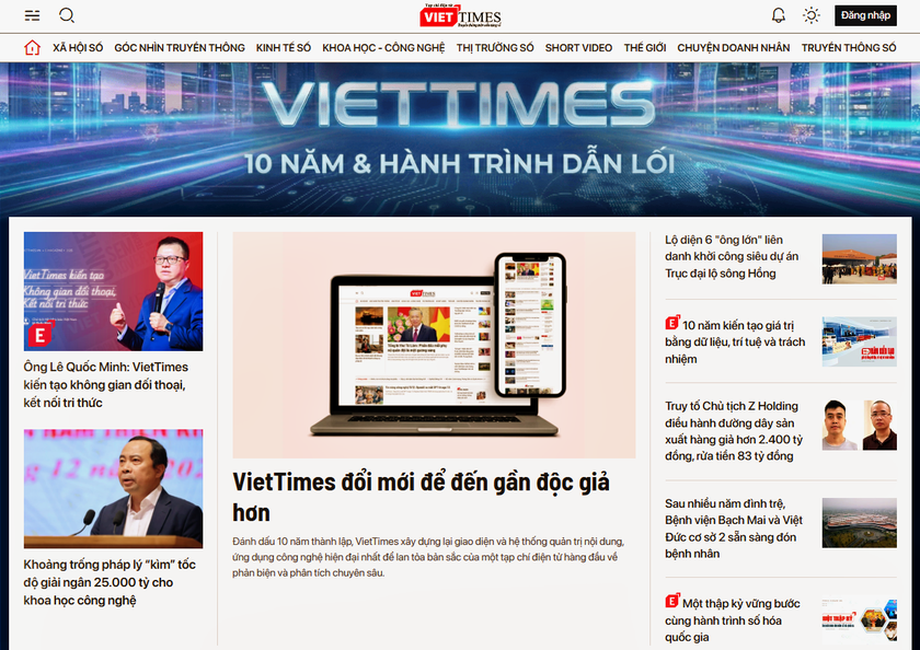 VietTimes - 10 năm kiến tạo gi&aacute; trị dữ liệu, tr&iacute; tuệ v&agrave; tr&aacute;ch nhiệm- Ảnh 2.