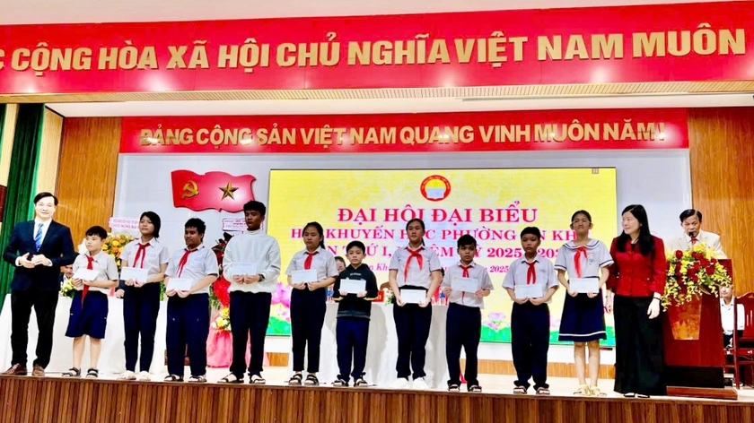 Hội Khuyến học An Kh&ecirc; tổ chức đại hội lần thứ 1, nhiệm kỳ 2025-2030 - Ảnh 5.