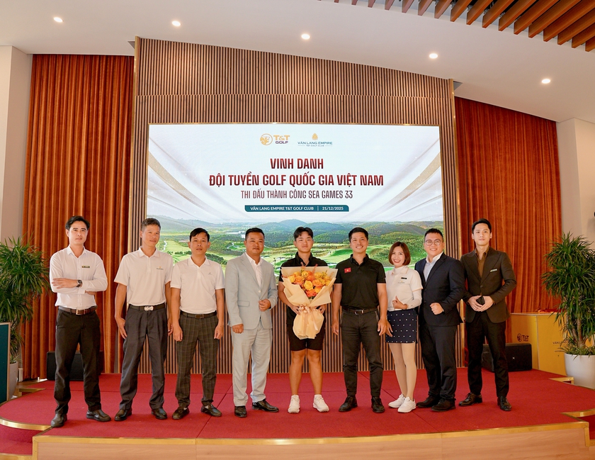 T&T Golf v&agrave; Vietravel Airlines vinh danh, tiếp sức Đội tuyển Golf Quốc gia Việt Nam sau SEA Games 33 - Ảnh 5.