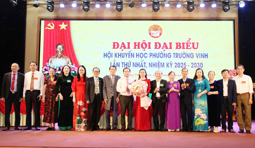  Hội Khuyến học phường Trường Vinh tổ chức Đại hội đầu ti&ecirc;n ở Nghệ An sau s&aacute;p nhập  - Ảnh 2.