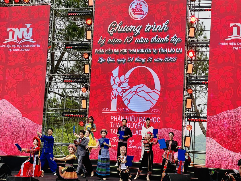 Ph&acirc;n hiệu Đại học Th&aacute;i Nguy&ecirc;n tại L&agrave;o Cai - 10 năm lan tỏa tri thức nơi miền bi&ecirc;n viễn - Ảnh 8.