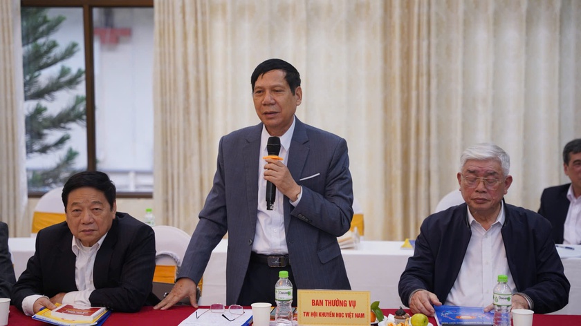 Hội nghị Ban Thường vụ Hội Khuyến học Việt Nam lần thứ 9 kh&oacute;a VI, nhiệm kỳ 2021-2026 - Ảnh 7.