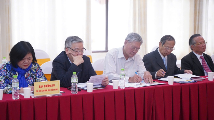 Hội nghị Ban Thường vụ Hội Khuyến học Việt Nam lần thứ 9 kh&oacute;a VI, nhiệm kỳ 2021-2026 - Ảnh 6.