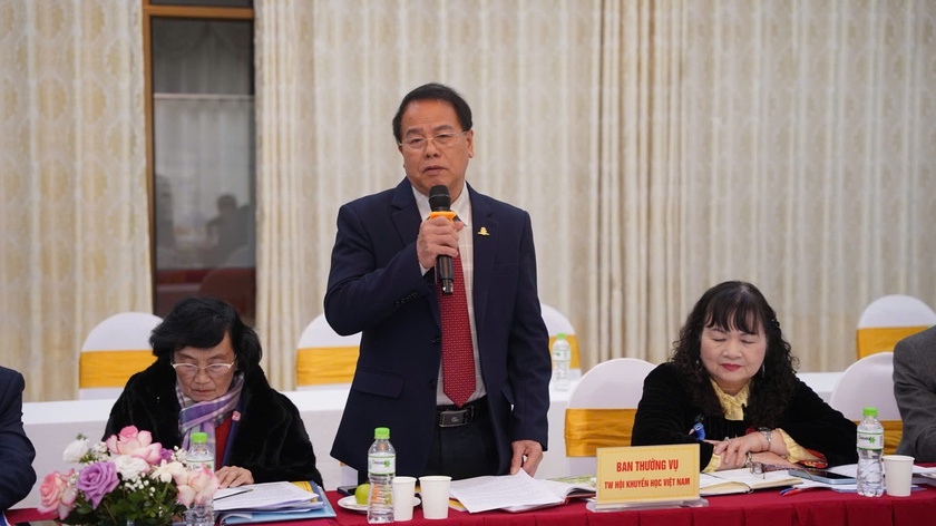 Hội nghị Ban Thường vụ Hội Khuyến học Việt Nam lần thứ 9 kh&oacute;a VI, nhiệm kỳ 2021-2026 - Ảnh 10.