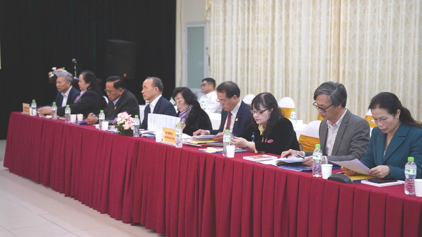 Hội nghị Ban Thường vụ Hội Khuyến học Việt Nam lần thứ 9 kh&oacute;a VI, nhiệm kỳ 2021-2026 - Ảnh 13.