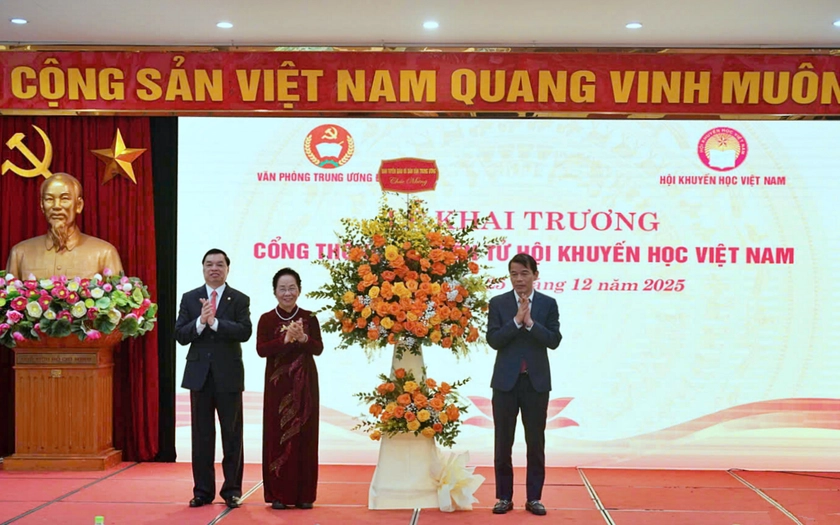 Khai trương Cổng Th&ocirc;ng tin điện tử Hội Khuyến học Việt Nam - Ảnh 6.