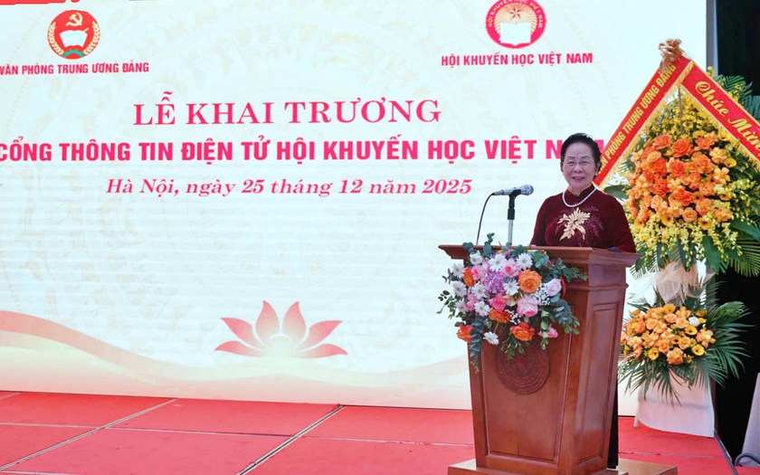 Khai trương Cổng Th&ocirc;ng tin điện tử Hội Khuyến học Việt Nam - Ảnh 3.
