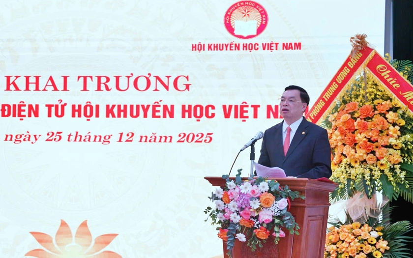 Khai trương Cổng Th&ocirc;ng tin điện tử Hội Khuyến học Việt Nam - Ảnh 2.