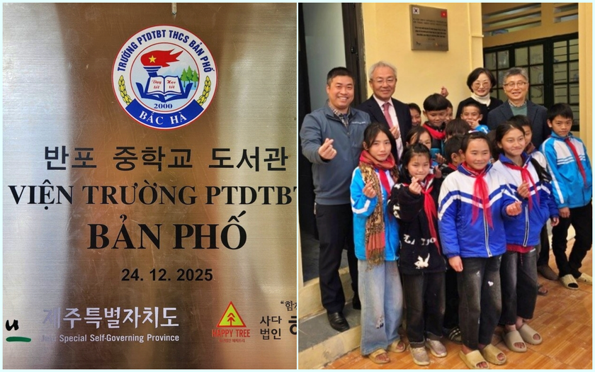 Happy Tree chung tay n&acirc;ng cao điều kiện học tập cho học sinh d&acirc;n tộc thiểu số ph&iacute;a Bắc - Ảnh 1.