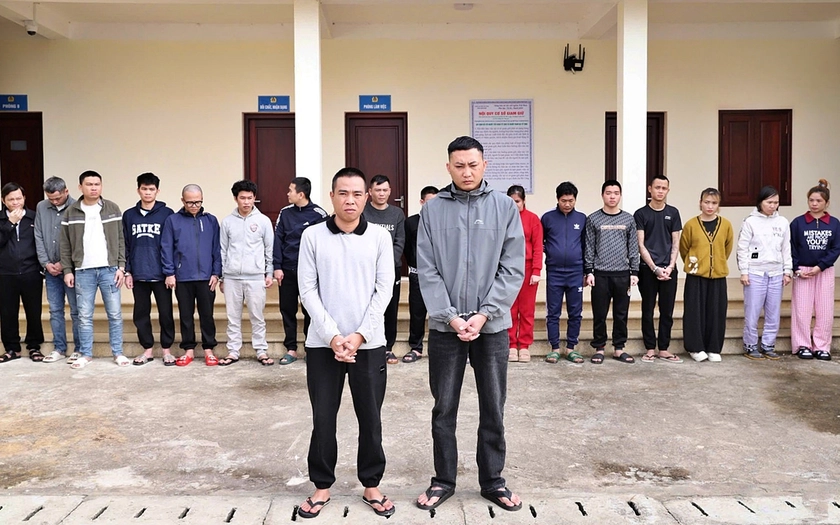 Đường dây lừa đảo công nghệ cao xuyên quốc gia bị triệt phá, 22 đối tượng bị bắt giữ - Ảnh 1.