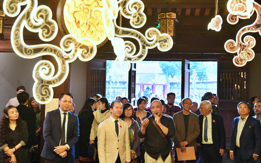 Triển l&atilde;m nghệ thuật "Đạo học ng&agrave;n năm" - Ảnh 7.