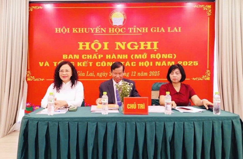 Hội Khuyến học tỉnh Gia Lai huy động hơn 31 tỷ đồng chăm lo công tác khuyến học, khuyến tài - Ảnh 1.