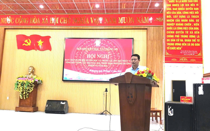 Hội Khuyến học x&atilde; Thăng An, Đ&agrave; Nẵng tổ chức hội nghị ban chấp h&agrave;nh lần thứ nhất, nhiệm kỳ 2025-2030 - Ảnh 2.