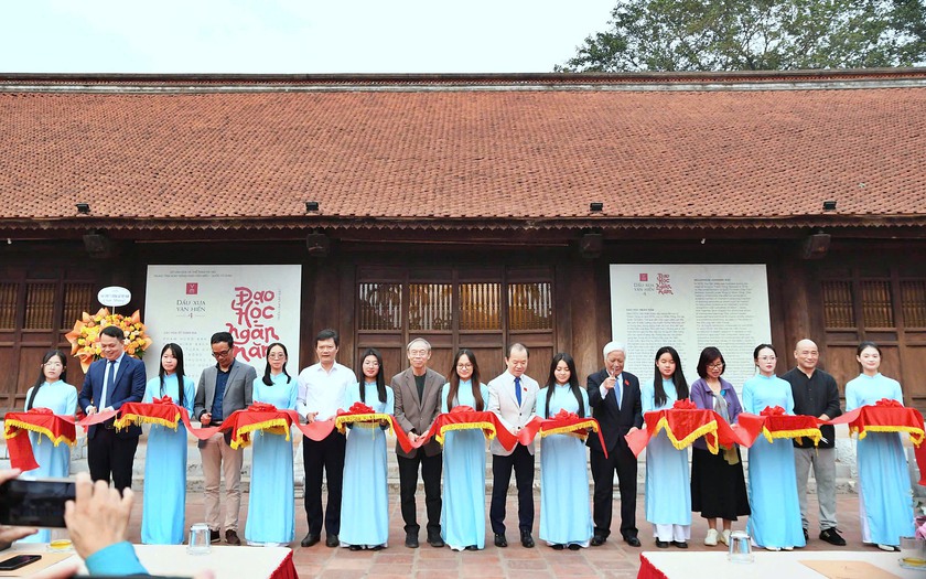 Triển l&atilde;m nghệ thuật "Đạo học ng&agrave;n năm" - Ảnh 1.