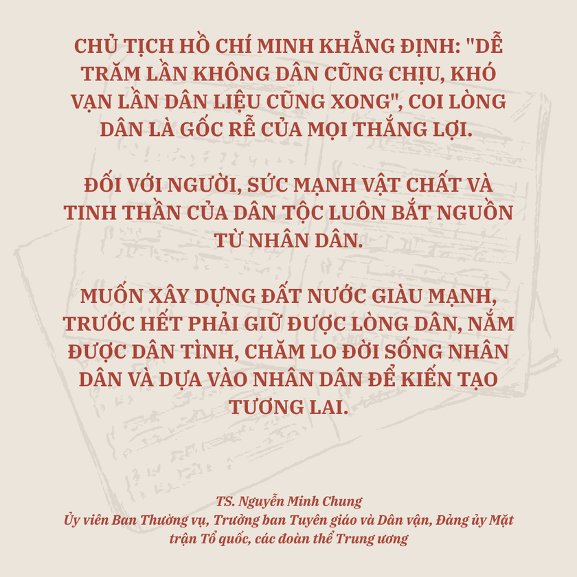 Thế nước và lòng dân trong giai đoạn phát triển mới của đất nước - Ảnh 1.