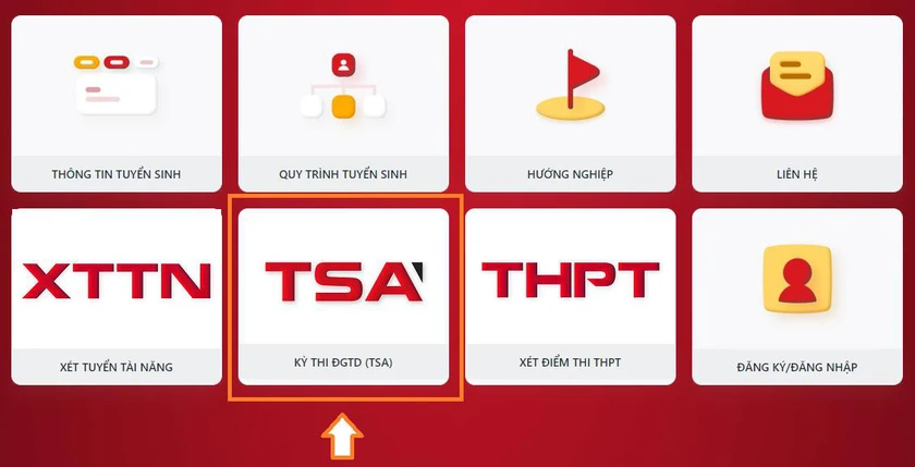 Chính thức mở cổng đăng ký kỳ thi đánh giá tư duy TSA đợt 1 năm 2026 - Ảnh 1.