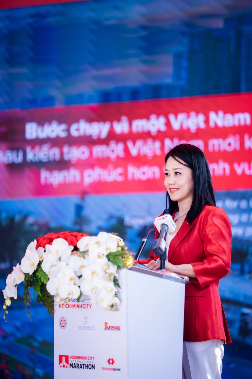 Khai mạc giải Marathon Quốc tế Thành phố Hồ Chí Minh Techcombank mùa thứ 8- Ảnh 4. Khai mạc giải Marathon Quốc tế Thành phố Hồ Chí Minh Techcombank mùa thứ 8- Ảnh 4.