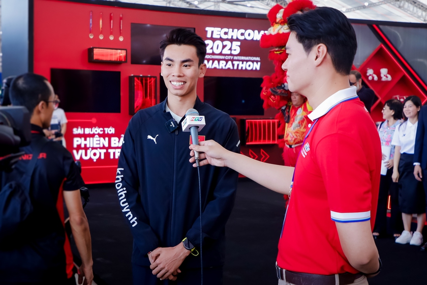Khai mạc giải Marathon Quốc tế Thành phố Hồ Chí Minh Techcombank mùa thứ 8- Ảnh 6. Khai mạc giải Marathon Quốc tế Thành phố Hồ Chí Minh Techcombank mùa thứ 8- Ảnh 6.