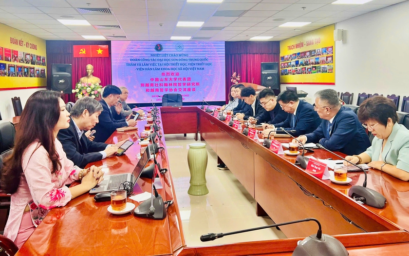 Ra mắt Trung tâm Nghiên cứu hiện đại hoá chủ nghĩa xã hội Việt - Trung - Ảnh 1.