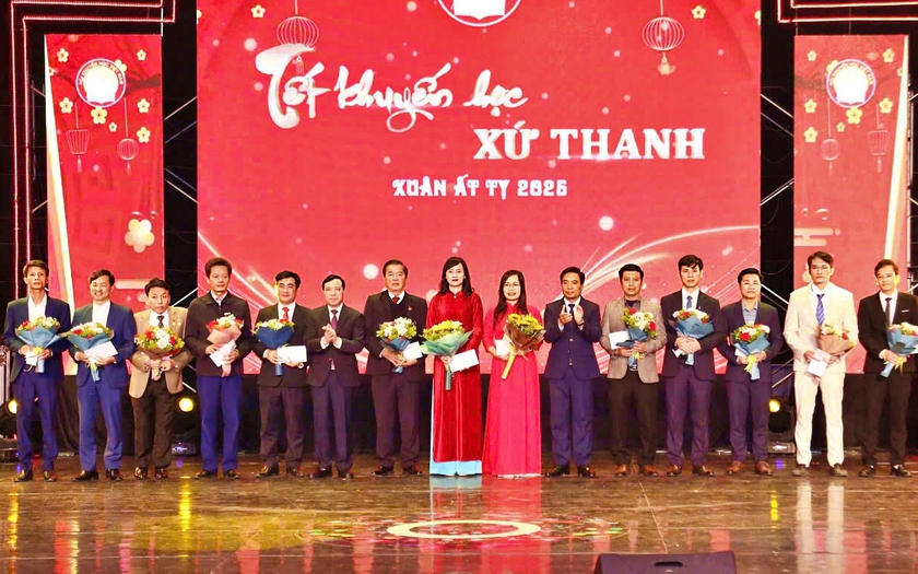 Gần 6 tỉ đồng ủng hộ Quỹ Khuyến học Thanh Hoá tại "Tết khuyến học xứ Thanh" Xuân Ất Tỵ 2025 - Ảnh 1.