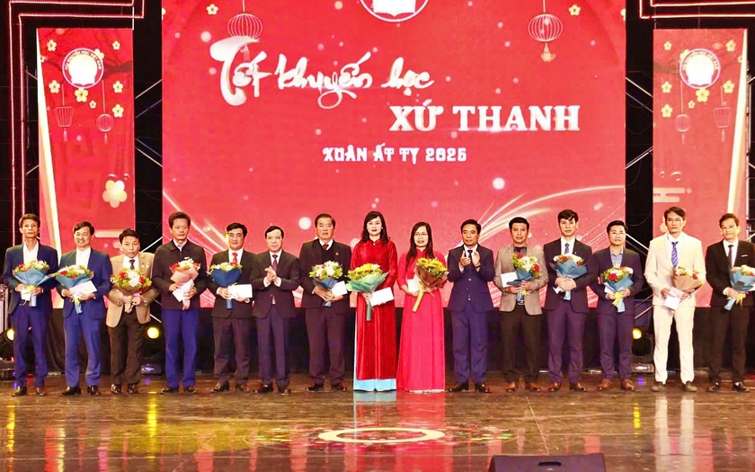 Gần 6 tỉ đồng ủng hộ Quỹ Khuyến học Thanh Hoá tại "Tết khuyến học xứ Thanh" Xuân Ất Tỵ 2025 - Ảnh 2.