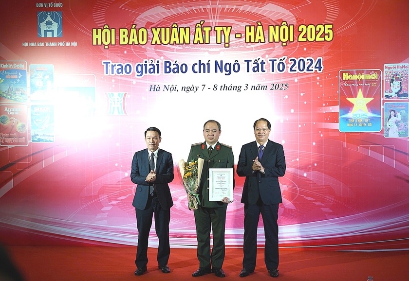 Khai mạc Hội báo Xuân Ất Tỵ - Hà Nội 2025: Báo chí đồng hành cùng Thủ đô phát triển - Ảnh 5.