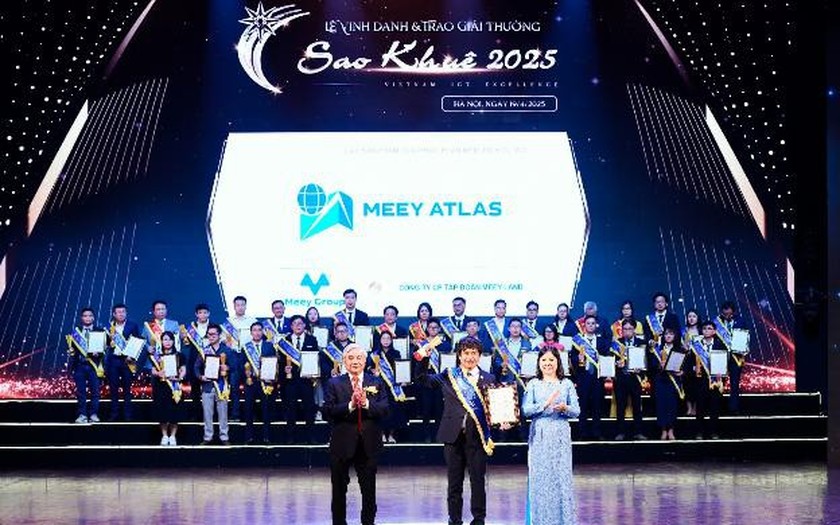 Lễ trao giải bong da truc tiep Khuê năm 2025 vinh danh các ứng dụng công nghệ tài chính góp phần thúc đẩy số hoá quốc gia. Ảnh: VGP