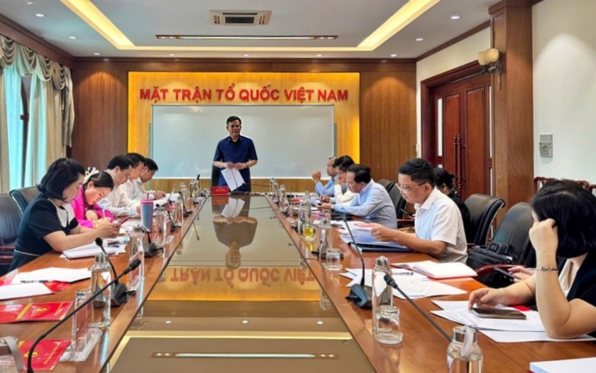 Đảng ủy Mặt trận Tổ quốc, các đoàn thể Trung ương lập Tổ công tác về sắp xếp các cơ quan báo chí - Ảnh 1.