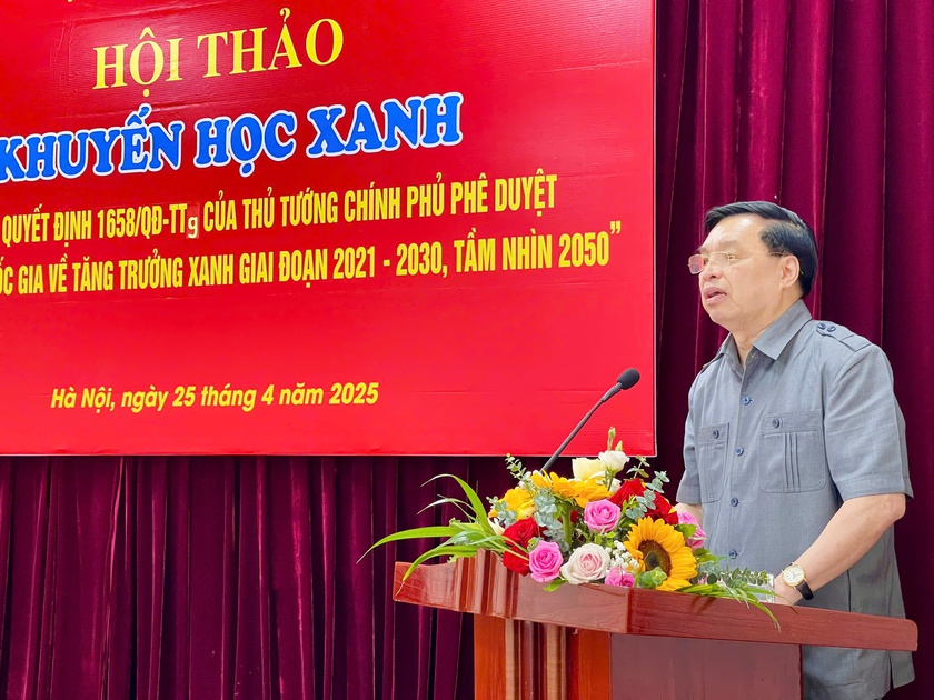 Hội Khuyến học Việt Nam tổ chức Hội thảo Khuyến học xanh - Ảnh 1.