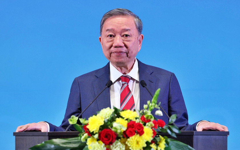 Tổng Bí thư Tô Lâm nhận danh hiệu Giáo sư danh dự của Học viện Tổng thống tại Nga - Ảnh 2.