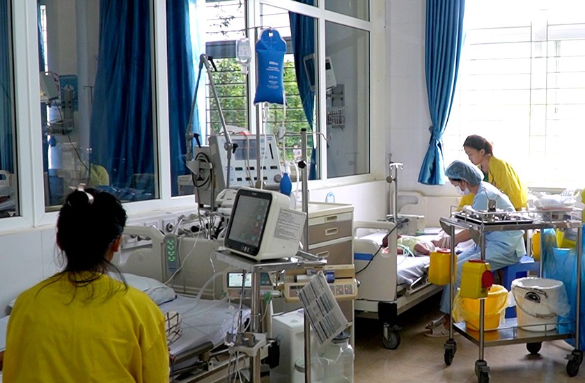 Gia tăng ca bệnh sởi nặng trên trẻ em ở Lào Cai - Ảnh 1.