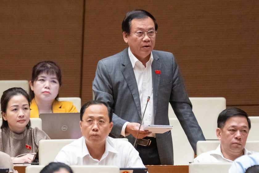 Sửa đổi, bổ sung Hiến pháp: Đại biểu Quốc hội góp ý các quy định về Mặt trận Tổ quốc Việt Nam - Ảnh 4.