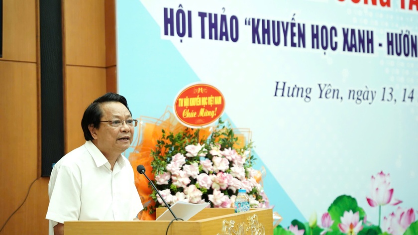 Hội nghị giao ban cụm thi đua khuyến học đồng bằng sông Hồng, triển khai "Khuyến học xanh" - Ảnh 8.