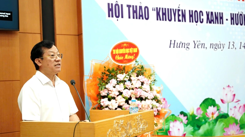 Hội nghị giao ban cụm thi đua khuyến học đồng bằng sông Hồng, triển khai "Khuyến học xanh" - Ảnh 10.