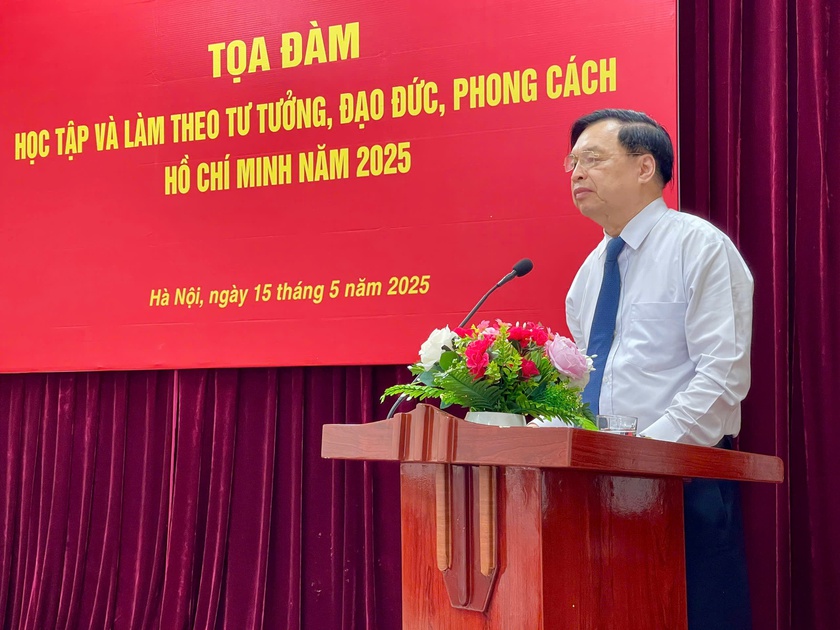 Hội Khuyến học Việt Nam tổ chức tọa đàm Học tập và làm theo tư tưởng, đạo đức, phong cách Hồ Chí Minh - Ảnh 1.