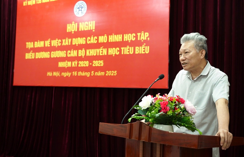 Hà Nội biểu dương gương cán bộ khuyến học tiêu biểu nhiệm kỳ 2020-2025 - Ảnh 6.
