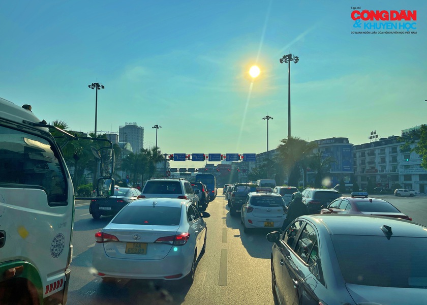 Các cửa ngõ vào Hà Nội thông thoáng trong ngày cuối kỳ nghỉ lễ - Ảnh 3.