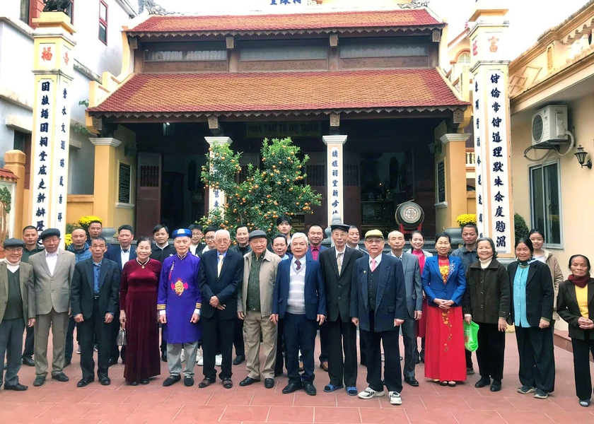 Gương sáng gia đình học tập trong dòng họ khuyến học tại Chẩn Kỳ, Ứng Hoà, Hà Nội - Ảnh 5.