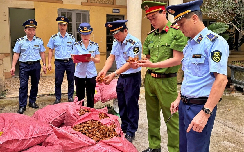 Lạng Sơn chặn 1,5 tấn chân gà đang trên đường đi tiêu thụ - Ảnh 2.