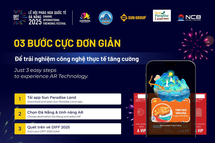 Trải nghiệm công nghệ mới tại Lễ hội pháo hoa quốc tế Đà Nẵng 2025- Ảnh 2. Trải nghiệm công nghệ mới tại Lễ hội pháo hoa quốc tế Đà Nẵng 2025- Ảnh 2.