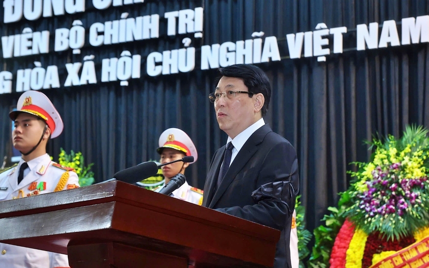 Trang trọng Lễ Truy điệu nguyên Chủ tịch nước Trần Đức Lương - Ảnh 1.