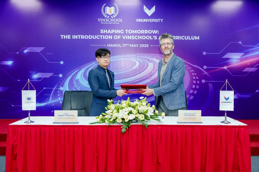 Vinschool triển khai chương trình giáo dục trí tuệ nhân tạo toàn diện từ mầm non đến lớp 12 - Ảnh 1.